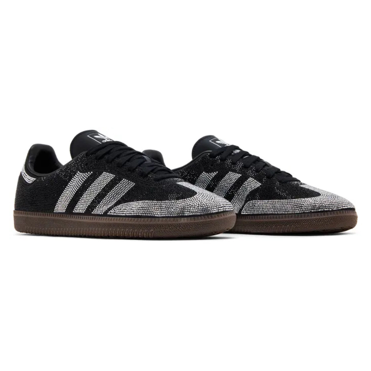 adidas Samba OG \ Black Silver Rhinestones
