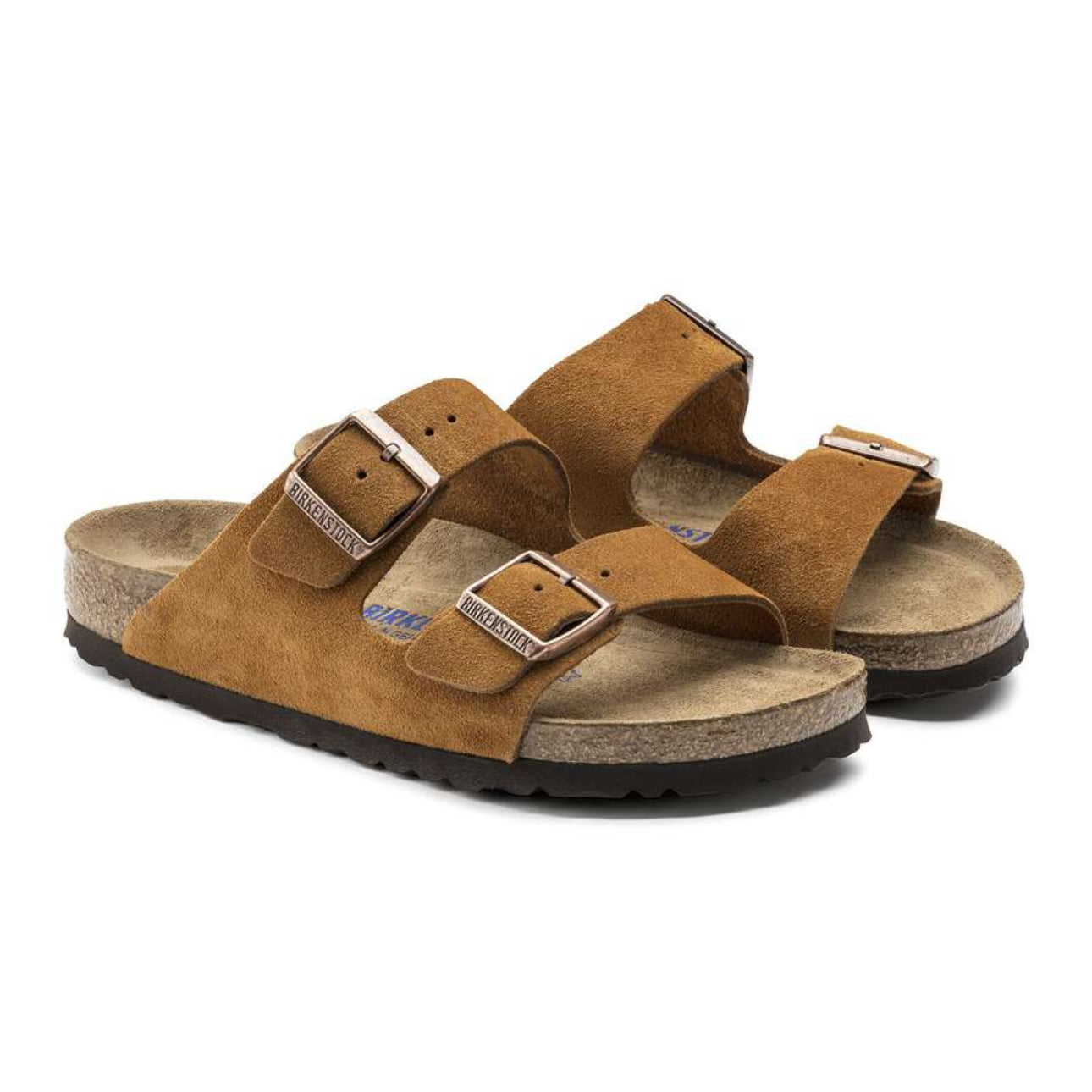 Birkenstock Arizona Soft Footbed Suede Leather Mink