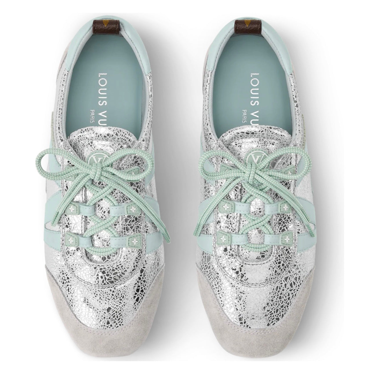 Louis Vuitton LV Sneakerina Leather Patterned \ Blue