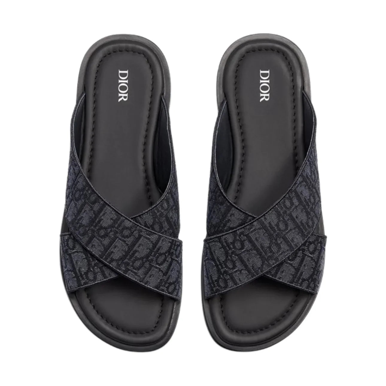 Dior Alias Sandal Black Dior Oblique Jacquard