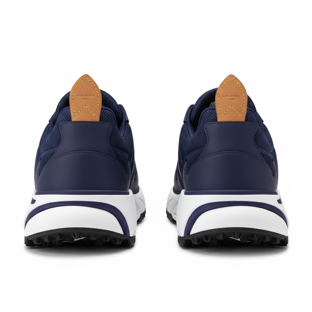 Louis Vuitton Tatic Knit Sneaker \ Navy Blue