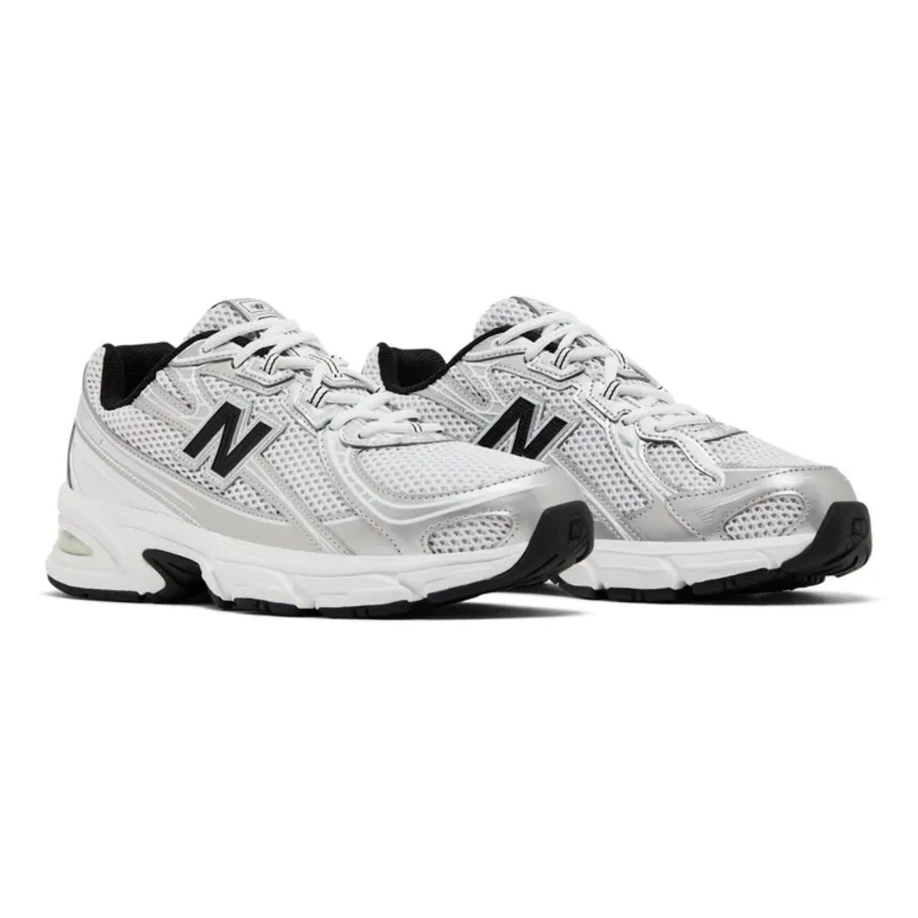 New Balance 740v2 \ White Silver Metallic Black