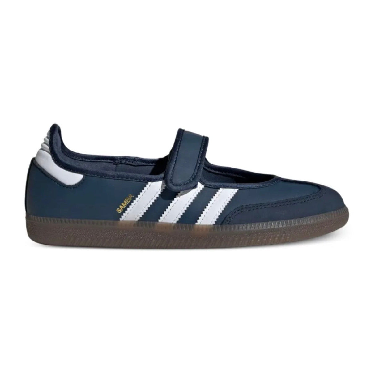 adidas Samba Mary Jane \ Crew Navy White Gold Metallic